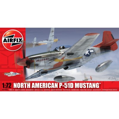 North American P-51D Mustang 1:72 - SCALE